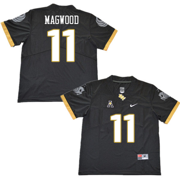Men #11 Chauncey Magwood UCF Knights College Football Jerseys Stitched Sale-Black - Click Image to Close